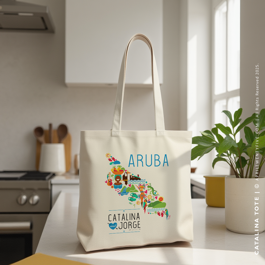 CATALINA | Aruba Map Tote