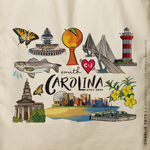 Load image into Gallery viewer, CHARLIE | South Carolina Canvas Tote
