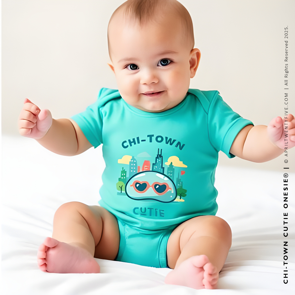 CHI TOWN CUTIE | Chicago Baby Onesie®