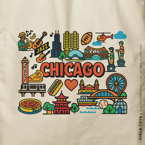 CIELO | Chicago, Illinois Canvas Tote