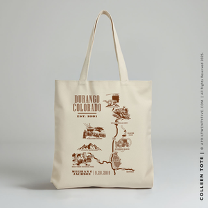 COLLEEN | Durango, Colorado Map Tote
