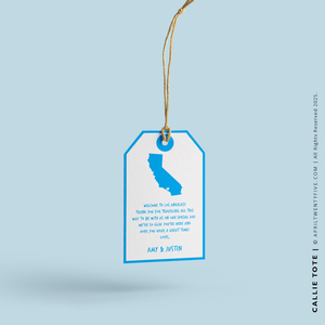 CALLIE | Los Angeles California Map Tote