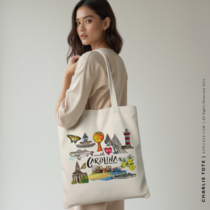 CHARLIE | South Carolina Canvas Tote