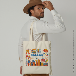 DALLAS | Dallas, Texas Canvas Tote