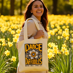 DAPHNE | Dance with Daffodils Spring Tote (Personalized)