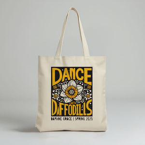 DAPHNE | Dance with Daffodils Spring Tote (Personalized)