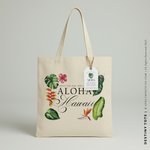 Load image into Gallery viewer, DESTINY | Floral Hawaiian Canvas Tote
