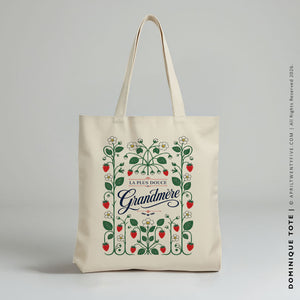 Dominique Grandmère | La Plus Douce Grandmère Tote Bag