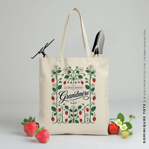 Dominique Grandmère | La Plus Douce Grandmère Tote Bag