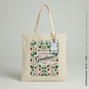 Dominique Grandmère | La Plus Douce Grandmère Tote Bag