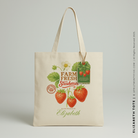 ELIZABETH | Strawberry Picking Tote thumbnail