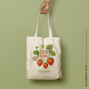 ELIZABETH | Strawberry Picking Tote