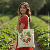 ELIZABETH | Strawberry Picking Tote thumbnail