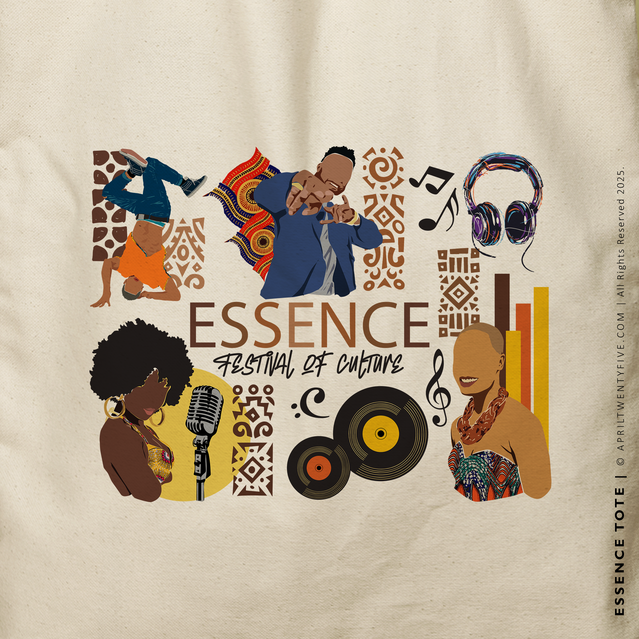 ESSENCE | Essence Festival New Orleans, Louisiana Canvas Tote