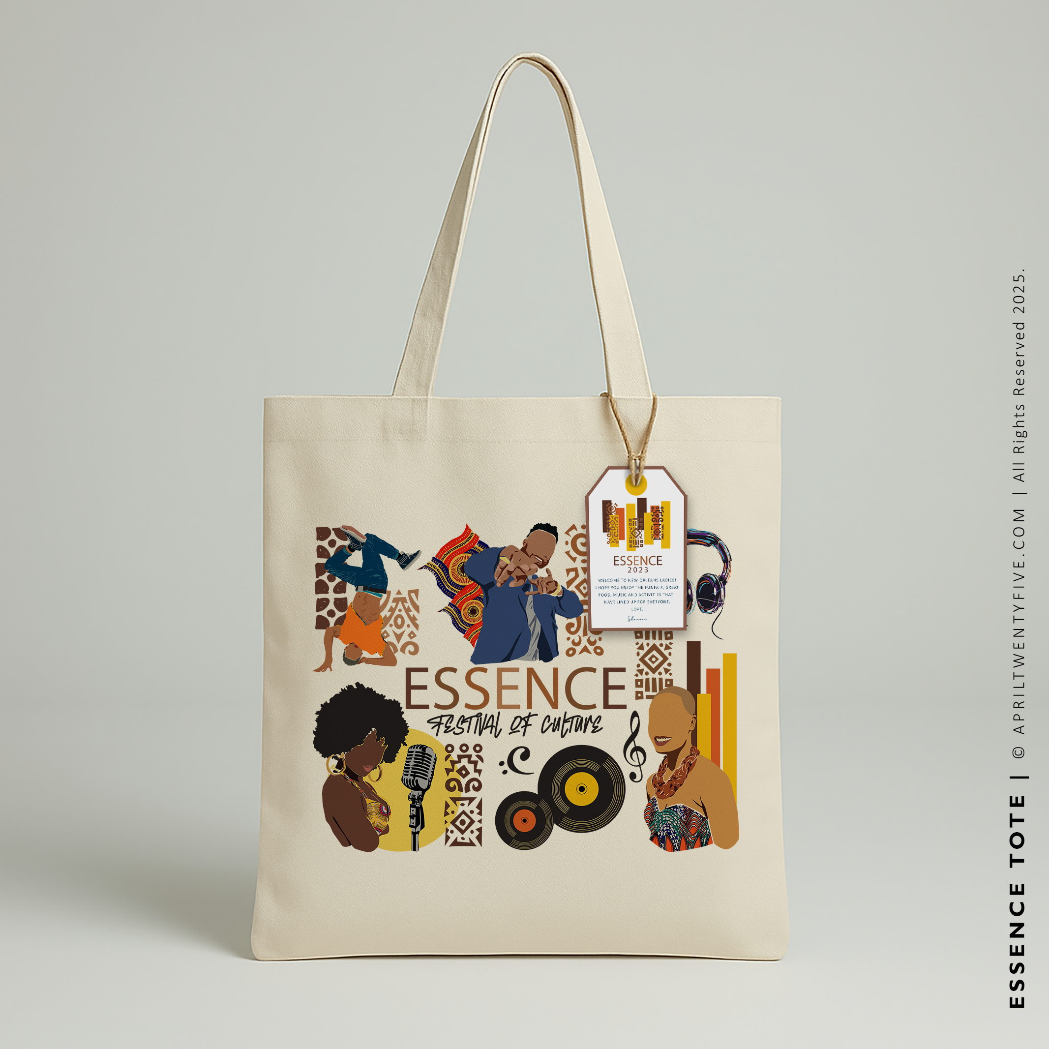 ESSENCE | Essence Festival New Orleans, Louisiana Canvas Tote
