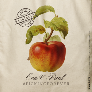 EVA | Apple Orchard Wedding Canvas Tote
