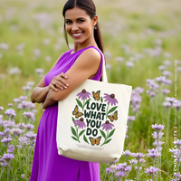 ECHINACEA | Wildflowers of Wisconsin Tote thumbnail