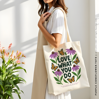 ECHINACEA | Wildflowers of Wisconsin Tote thumbnail