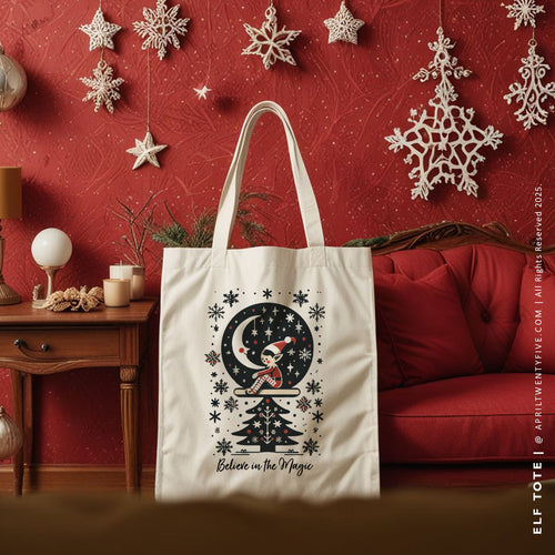 ELF | Elf on a Shelf Tote Christmas Tote