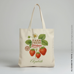 ELIZABETH | Strawberry Picking Tote