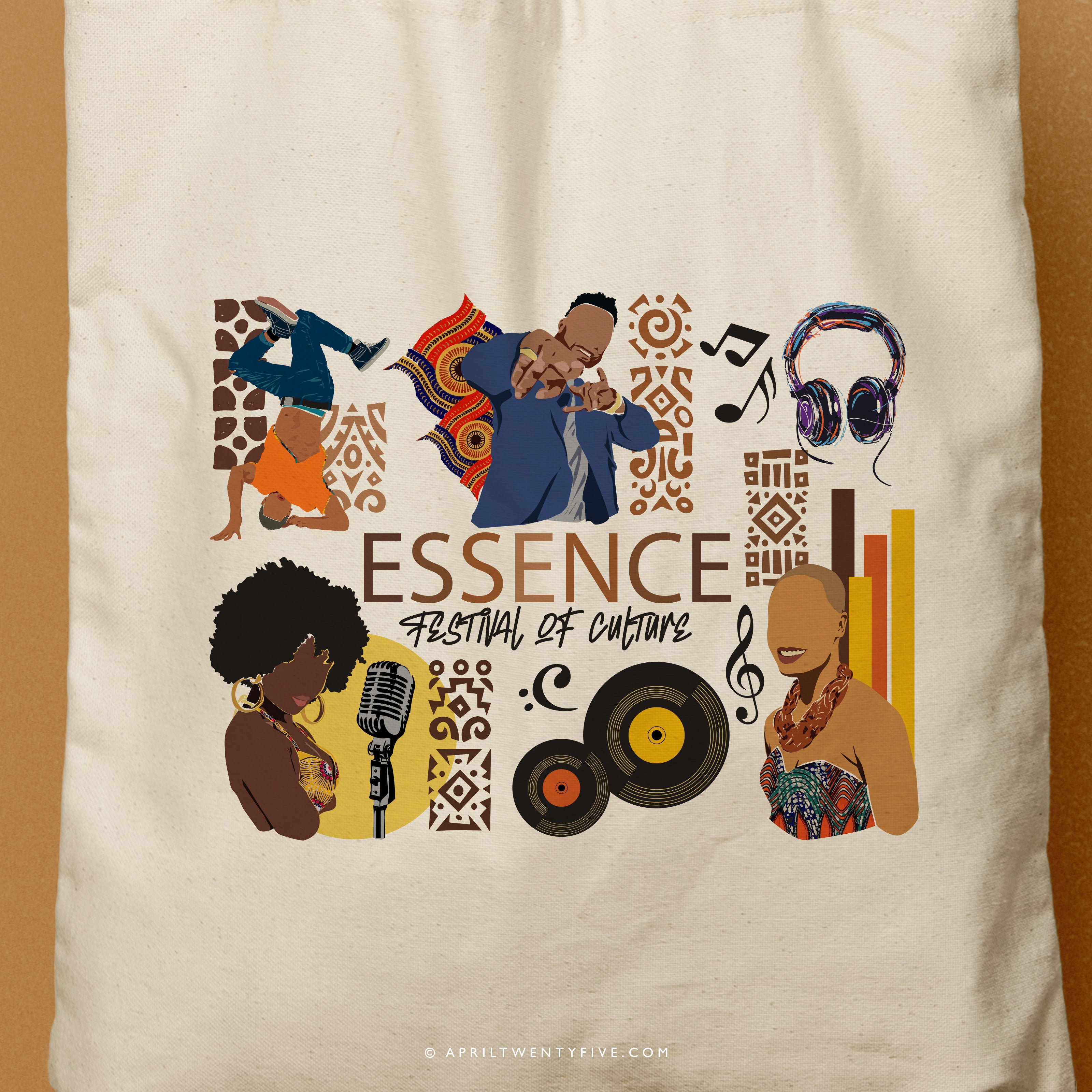 ESSENCE | Essence Festival New Orleans, Louisiana Canvas Tote