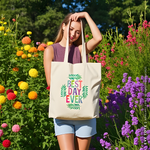 Load image into Gallery viewer, EVE | Best Day Ever Canvas Tote
