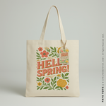 Load image into Gallery viewer, FAYE | Hello Spring Tote (Personalized)
