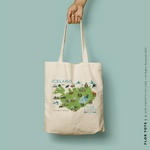 Load image into Gallery viewer, FLOR | Iceland Map Tote
