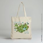Load image into Gallery viewer, FLOR | Iceland Map Tote
