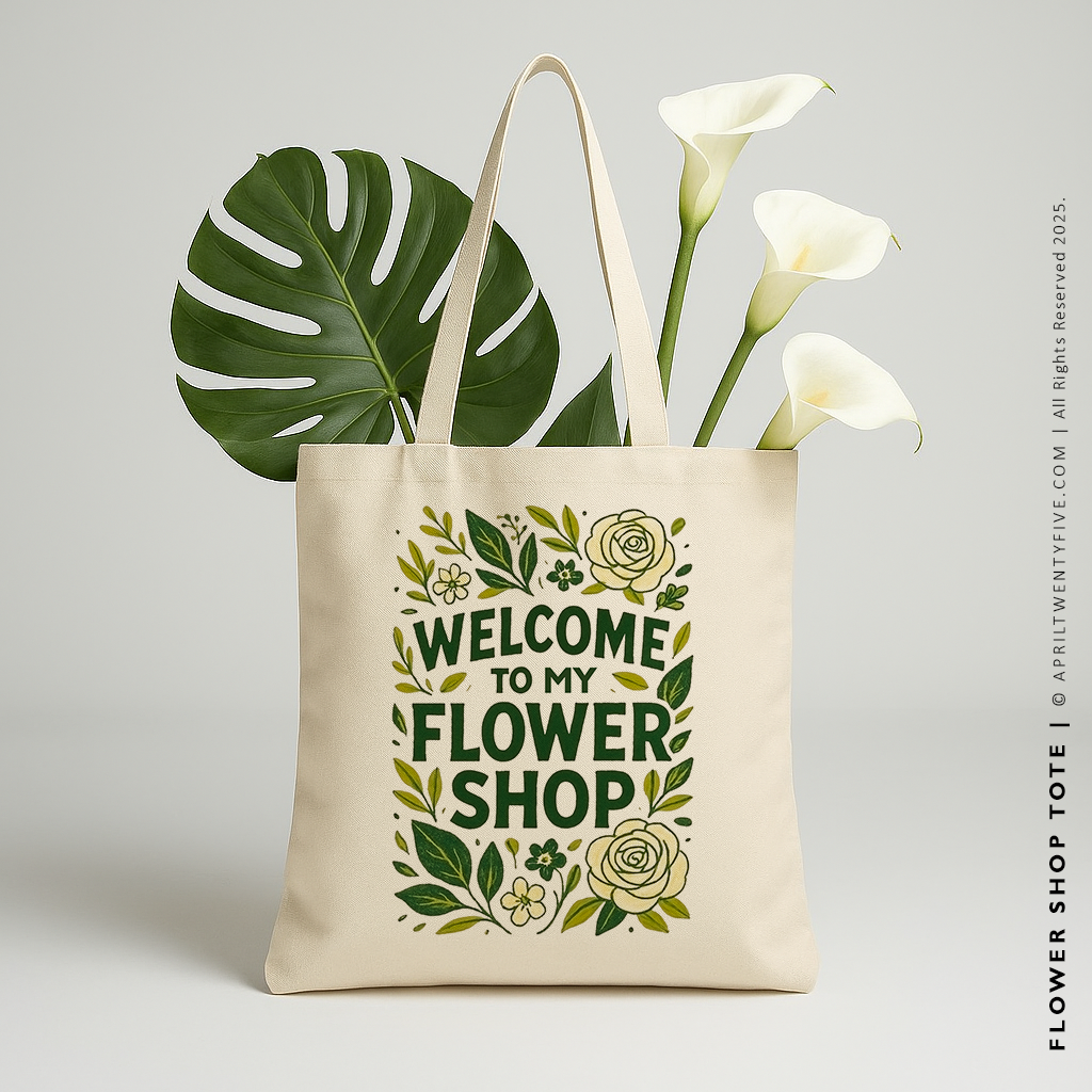 FLOWER SHOP | Spring Tote