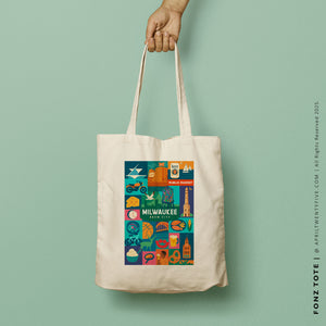 FONZ | Milwaukee Wisconsin Souvenir Tote