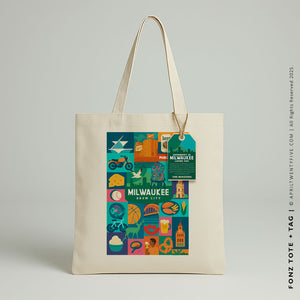 FONZ | Milwaukee Wisconsin Souvenir Tote