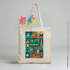 FONZ | Milwaukee Wisconsin Souvenir Tote