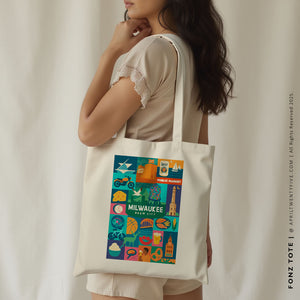 FONZ | Milwaukee Wisconsin Souvenir Tote