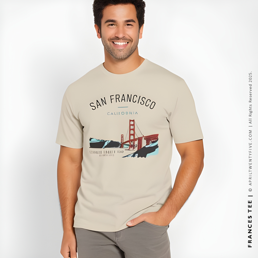 FRANCES | San Francisco California Men's Graphic T-shirt