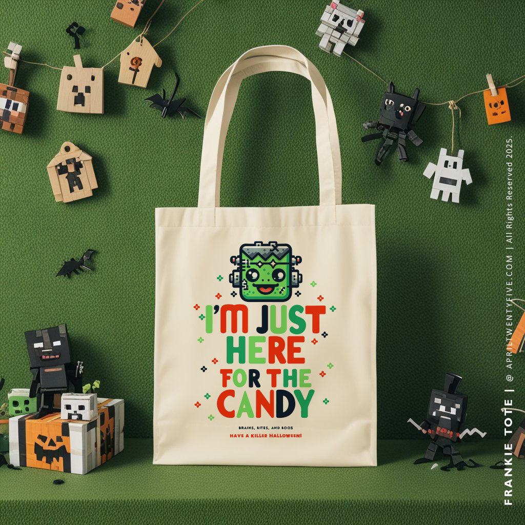 FRANKIE | Halloween Canvas Tote