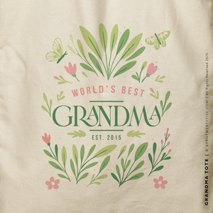 GRANDMA | Spring Tote (Personalized)