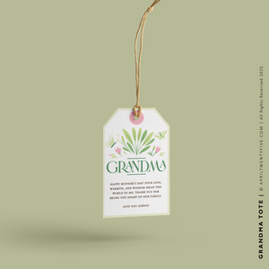 GRANDMA | Spring Tote (Personalized)
