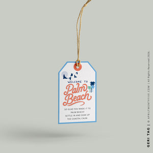 Geri Palm Beach | Canvas Tote Bag