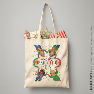 GINGER | Snow Much Fun Holiday Tote
