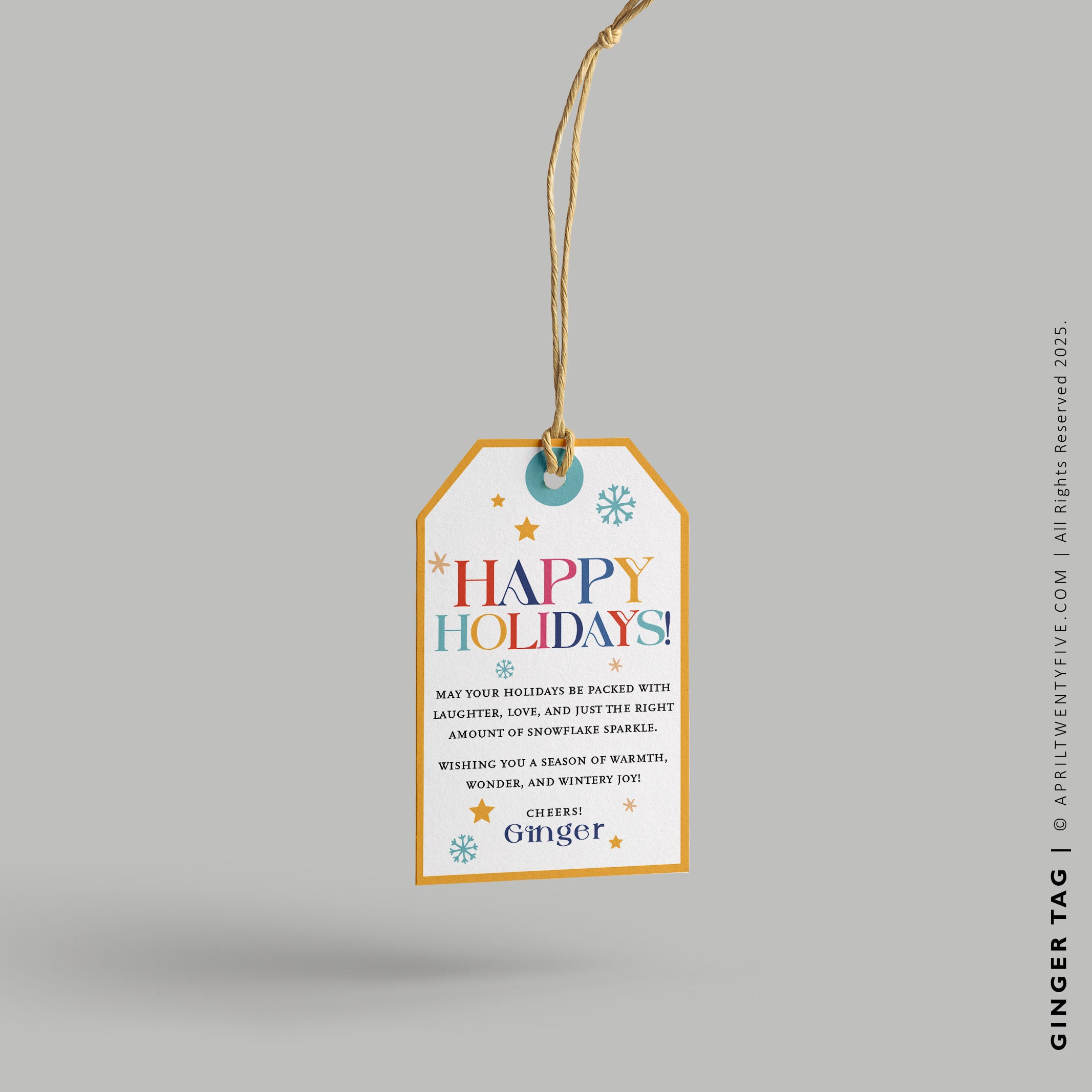 GINGER | Snow Much Fun Holiday Tote