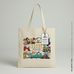 Load image into Gallery viewer, GLADYS | Grand Rapids Michigan Souvenir Canvas Tote Bag
