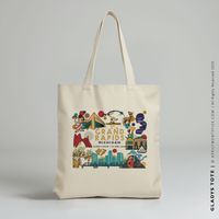 GLADYS | Grand Rapids Michigan Souvenir Canvas Tote Bag thumbnail