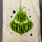 Load image into Gallery viewer, GrinchFace_FortheGrinchToteMockup_Closeupcopy
