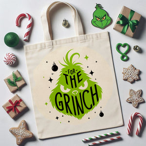 GRINCH TWO | Christmas Canvas Tote