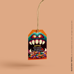Load image into Gallery viewer, MONSTER GUSTAV | Halloween Canvas Tote
