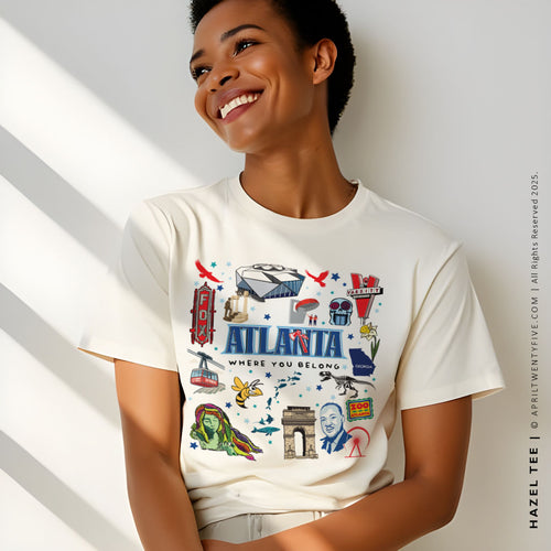 HAZEL | Atlanta Georgia Graphic Women's T-shirt
