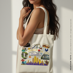 HEATHER | Minneapolis Souvenir Tote
