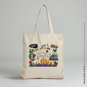 HEATHER | Minneapolis Souvenir Tote