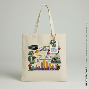 HEATHER | Minneapolis Souvenir Tote